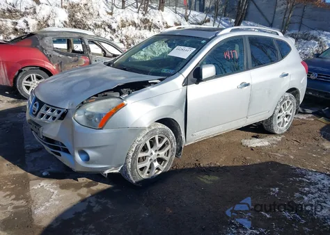 2011 Nissan Rogue Sv from USA, damaged, VIN JN8AS5MV5BW270895